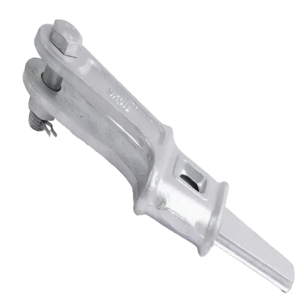 NX Type Electric Power Transmission Line Wedge Strain Clamp Aluminium Dead End Clamp with Zinc Plated Finish - Imagen 3