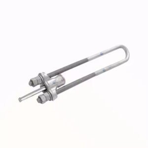 Adjustable nut wedge clamp