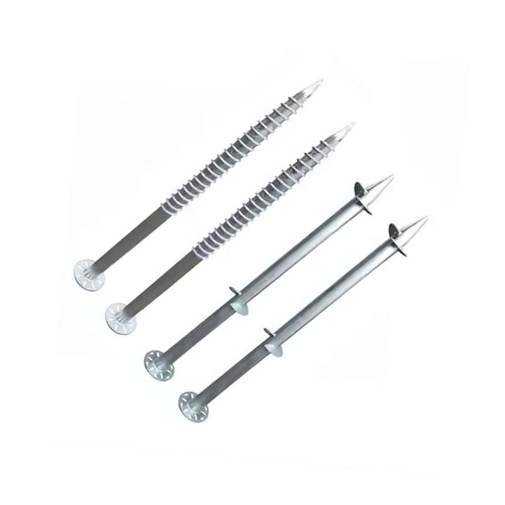 Welding Solar Mounting System Earth Ground Helical Screw Anchors