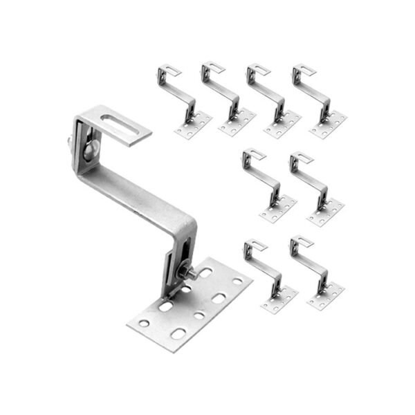 Pack of 8 Adjustable Roof Hooks