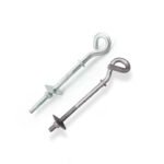 Hot Dip Galvanizing Pigtail Bolt Squar Washer Nut Forged Fastener for Overhead Line Hardware
