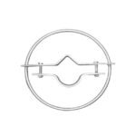 Anel de cabeça de poste de grampo galvanizado por imersão a quente para hardware de linha de poste