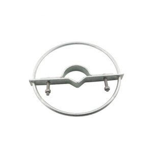 Anel de cabeça de poste de grampo universal galvanizado por imersão a quente para hardware de linha de poste Acessórios de energia elétrica