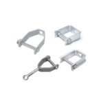 Suporte de ferro D com galvanização por imersão a quente Suporte giratório secundário para ferragens de linhas de postes