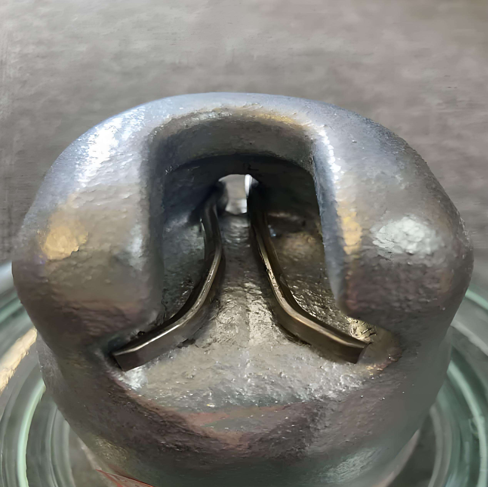 High Voltage Electrical Insulation Standard Disk Suspension Type Glass Insulator - Image 2