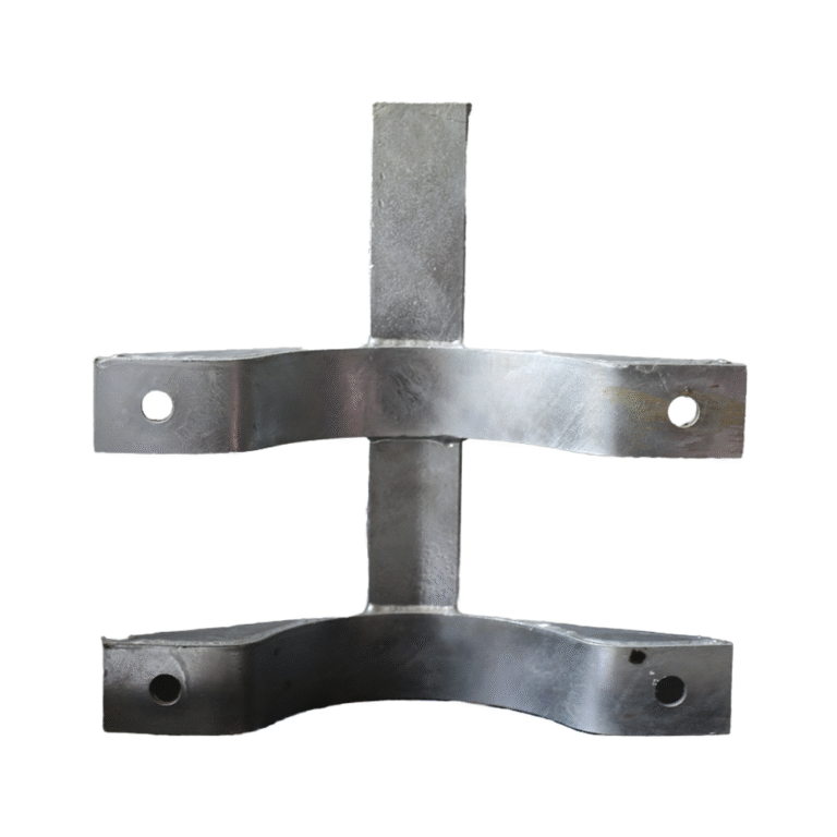 Hot-Dip Galvanized Tube Pole Hoop Clip Clamp for Power Line Accessoriesv y