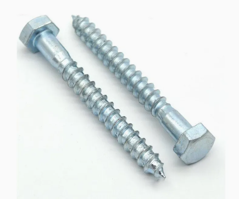 Adjustable HDG Hex Head Wood Fasteners - Heavy-Duty Zinc-Coated Steel Iron Screws for Outdoor Construction - Imagen 3