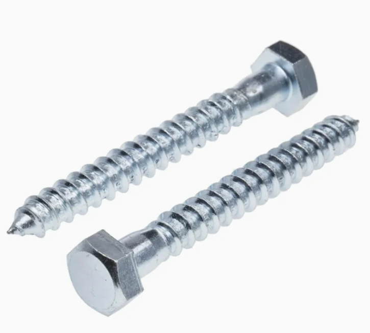 Adjustable HDG Hex Head Wood Fasteners - Heavy-Duty Zinc-Coated Steel Iron Screws for Outdoor Construction - Imagen 5