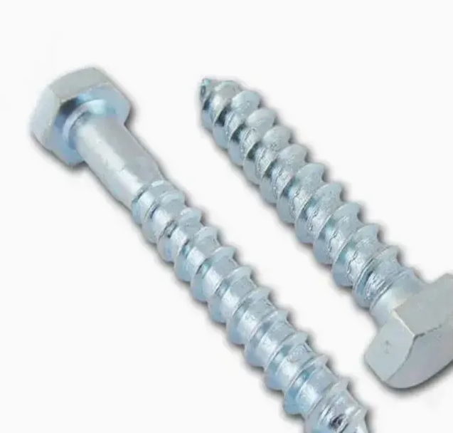 Adjustable HDG Hex Head Wood Fasteners - Heavy-Duty Zinc-Coated Steel Iron Screws for Outdoor Construction - Imagen 6