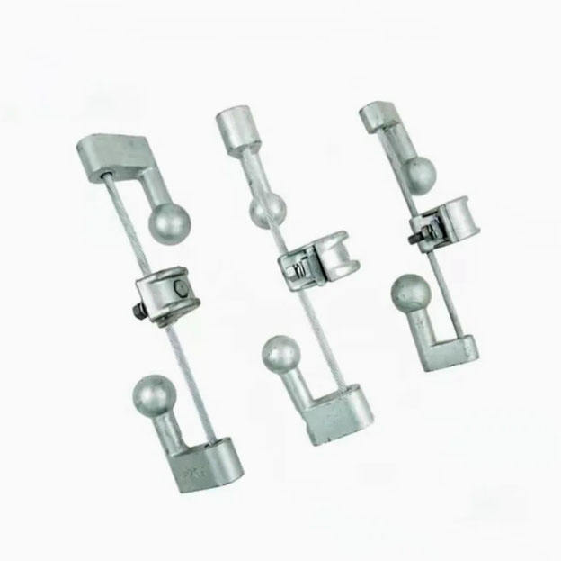 Aluminum Alloy Stockbridge Damper for 220kV & 500kV OPGW Cables - Wind Resistant Design — изображение 2
