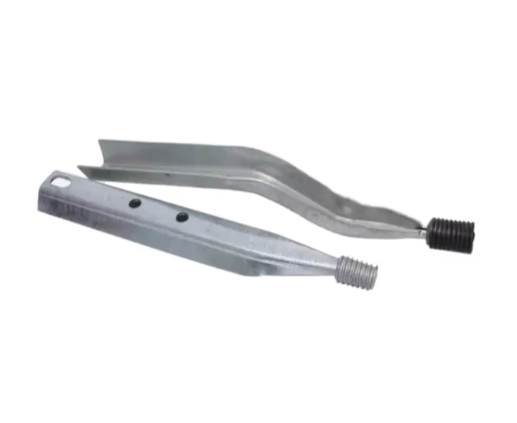 High Quality Forged Hot Dipped Galvanized Steel Offset Pole Top Pin for Pole Line Hardware