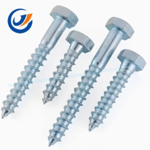 Tirafondo hexagonal galvanizado de alta resistencia personalizable - Clase 8.8 Grado Premium para proyectos en exteriores