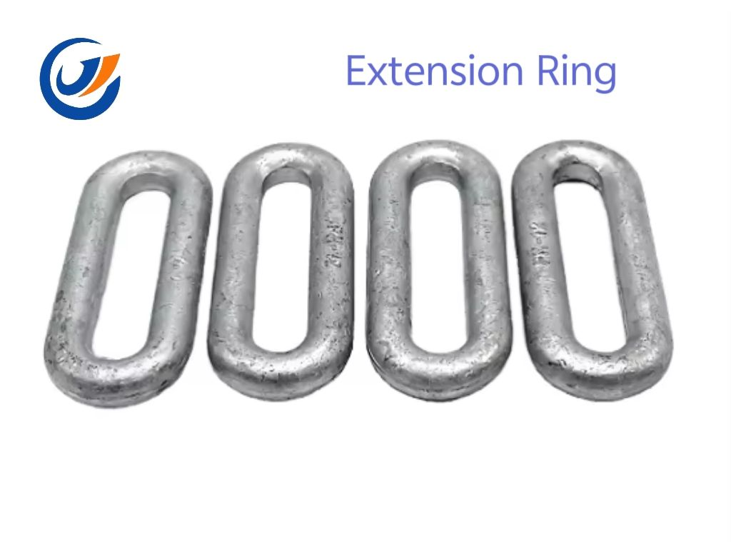 Горячее погружение оцинкованная сталь PH удлинительное кольцо цепь ссылка электрический столб линия аппаратных средств удлинительное кольцо