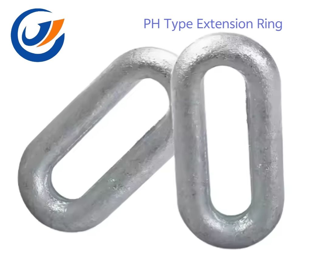 Hot Dip Galvanized Steel PH Extension Ring Chain Link Electric Pole Line Hardware Extension Ring — изображение 4