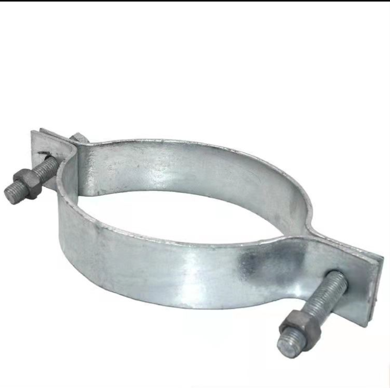 Hot Dip Galvanized Steel Pole Line Clamp for Electric Power Fittings Overhead Line Accessories