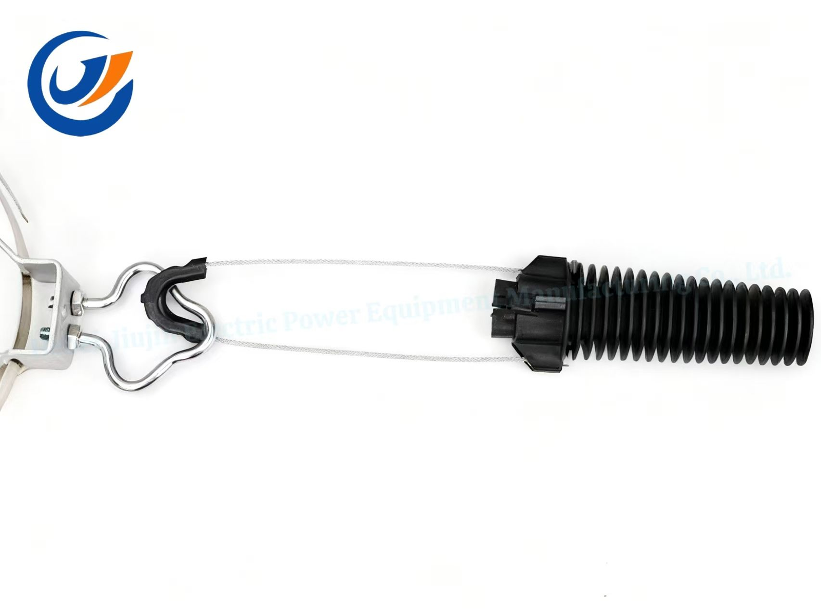 Hot Galvanized Steel Plum Blossom Type FTTH Optical Cable Clamp for Overhead Fiber Cable Connections - 图片 3