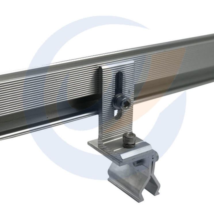 Heavy Duty L-Foot Panel Bracket for Metal Roof Mounting Systems - Imagen 5