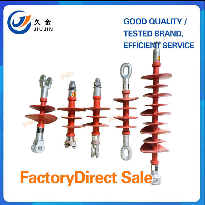 Pole and Line Silicone Rubber Composite Rod Insulator - Tension/Pin/Crossarm/Suspension Type – Image 3