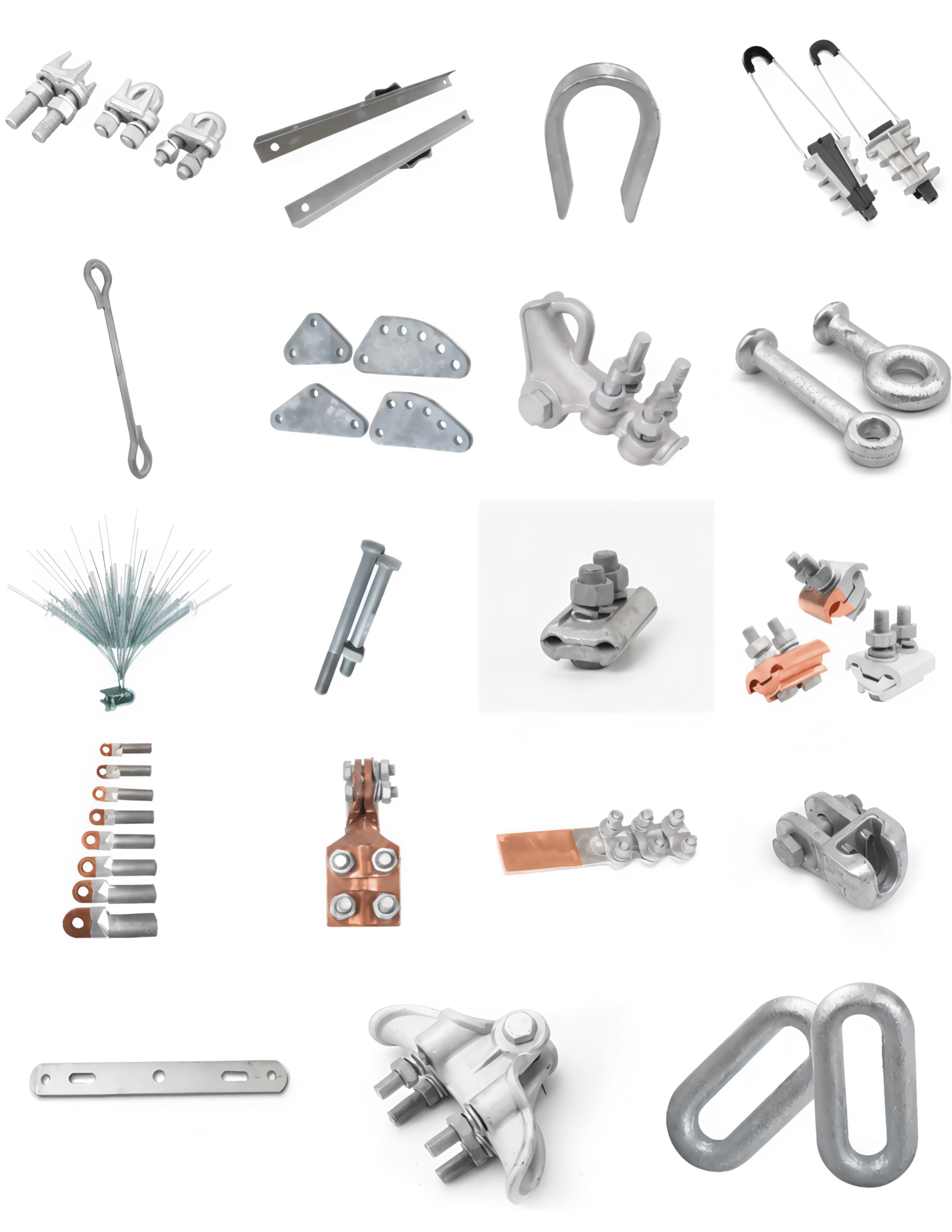 SLG-Type Wire Clamp for Overhead Electric Transmission Line or Substation - Imagen 4