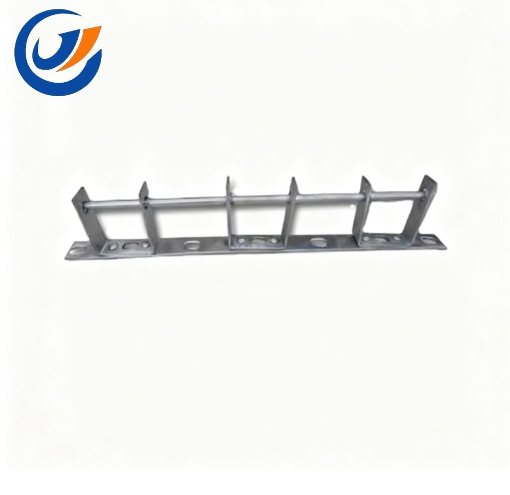 High Quality Hot Dip Galvanized Insulator Secondary Rocks D Iron Bracket for Overhead Line Hardware — изображение 2