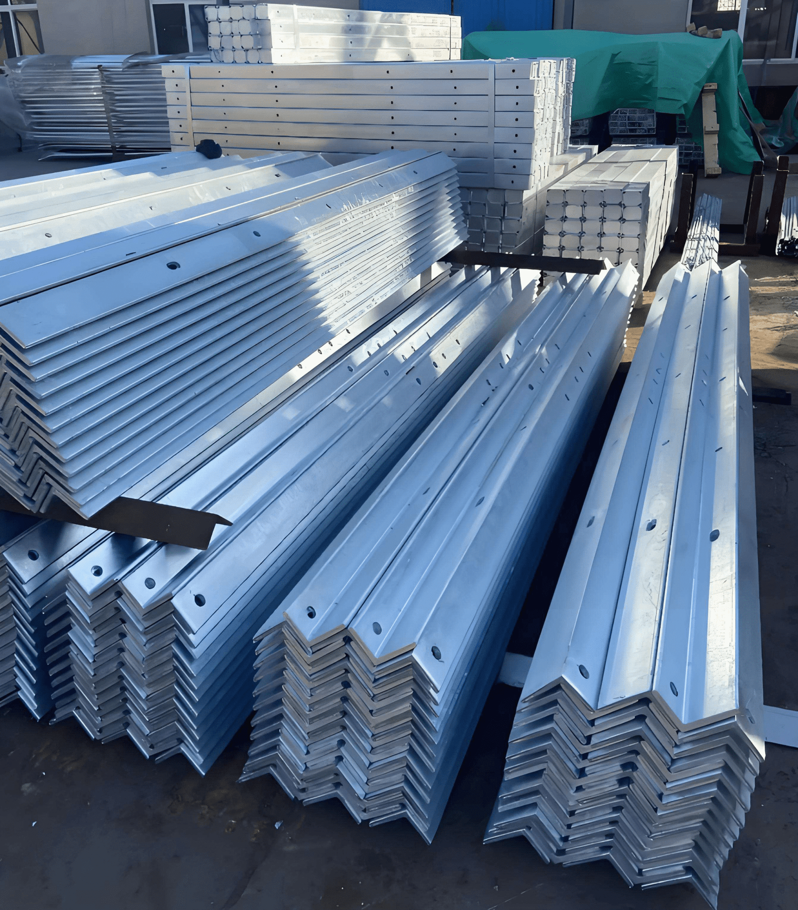 Stability & Safety Insulated Angle Steel Overhead Power Crossarm for Substation Power Accessories - Ảnh 5