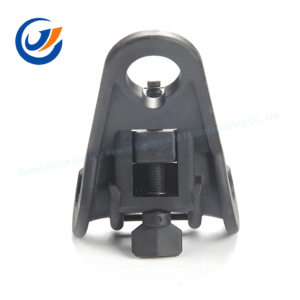 New Dielectric Steel and Aluminum Alloy Cable Suspension Clamp for ABC Round Electrical Cable