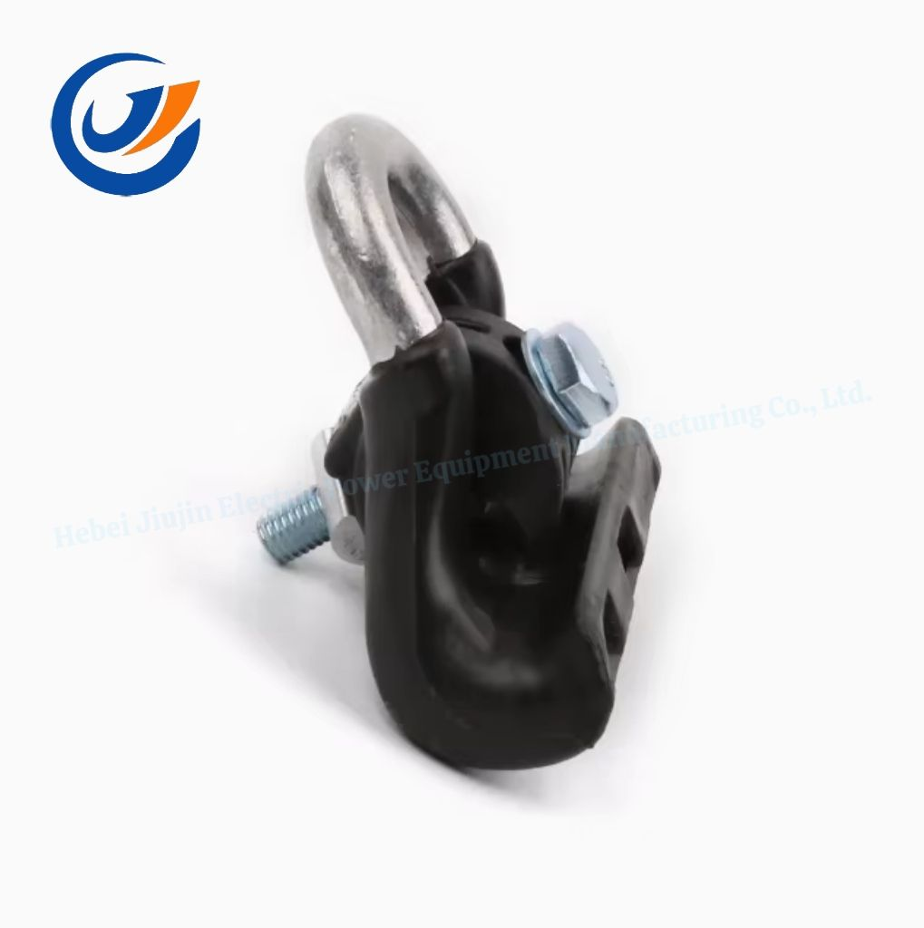 New Dielectric Steel and Aluminum Alloy Cable Suspension Clamp for ABC Round Electrical Cable - Imagen 4