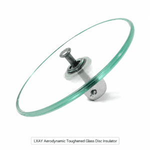 LXAY Aerodynamic Open-Profile Toughened Glass Disc Insulator