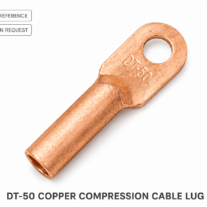 DT-50 Copper Compression Cable Lug for 50 mm² Conductor