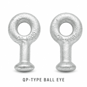 Hot-Dip Galvanized QP-Type Ball Eye for Insulator Strings