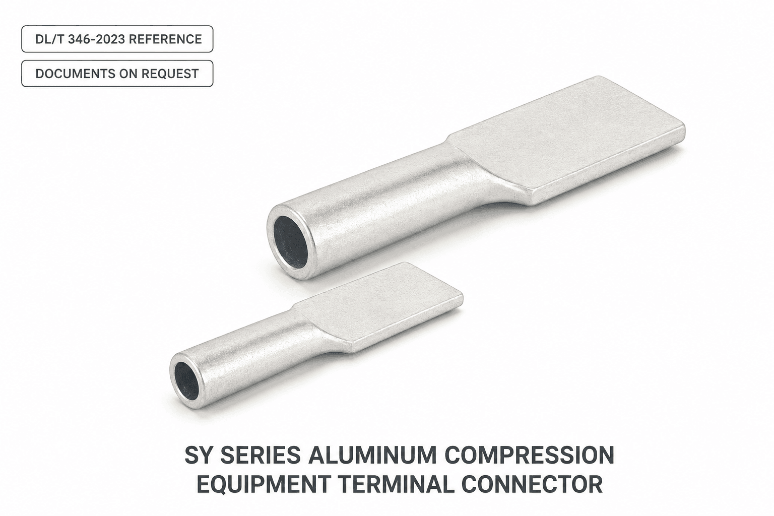 SY Series Aluminum Compression Equipment Terminal Connector